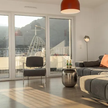 Vivamosel Mit Mosel & Burgblick 2 - Balkon - Parken - Aufzug - Fahrradraum * Кохем