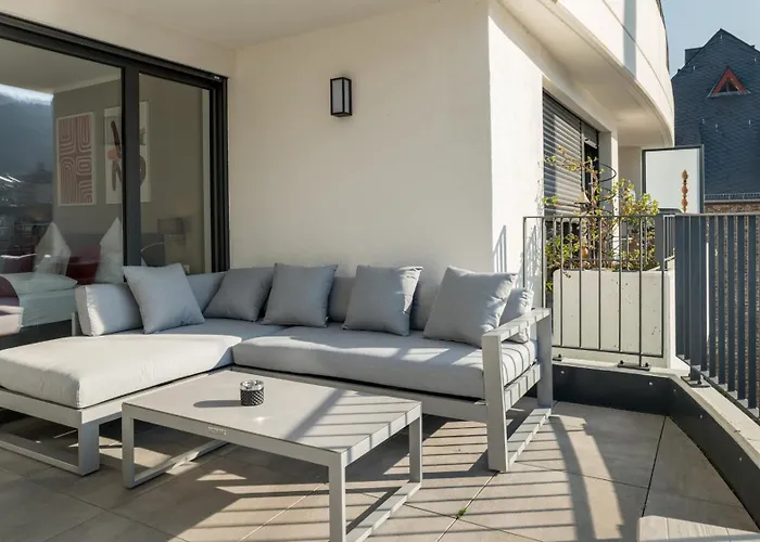 Vivamosel Mit Mosel & Burgblick 2 - Balkon - Parken - Aufzug - Fahrradraum